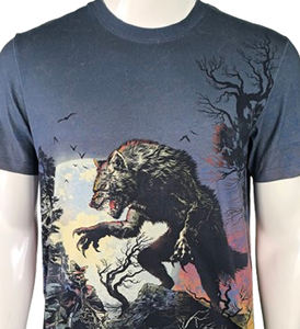 Camiseta Casual de Manga Corta para Hombre de Calidad Premium, 100% Algodón, Cuello Redondo, Corte Regular, Estampado Digital Sólido, Transpirable, Anti-Pilling - Product Image 3