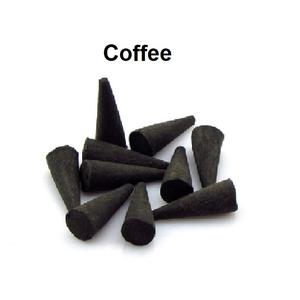 Natural Coffee <b>Incense</b> <b>Cones</b> Wholesale Supply From Best Brand <b>Incense</b> <b>Cones</b> (Black) - Product Image 1