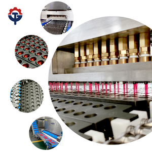 Nouveaux composants de noyau PLC entièrement automatiques à haut rendement Bonbons gommeux faisant la machine Ligne de dépôt de bonbons à la gelée Garantie de 5 ans - Product Image 4
