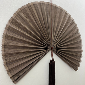 Woven Wall Decor Bamboo <b>Fan</b> Wall Hanging Handmade Boho Decor Bamboo Wall <b>Fan</b> Made in Vietnam Shipping Worldwide - Product Image 1