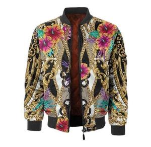 Blousons bombardiers imperméables de haute qualité pour hommes Streetwear coupe-vent logo OEM décontracté à la mode Varsity imperméables vente en gros nouveau - Product Image 2