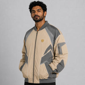 Ventes en gros de vestes bomber surdimensionnées pour hommes personnalisées pour l'hiver, vestes bomber en nylon satiné uni pour hommes grandes tailles, confortables et personnalisées - Product Image 5
