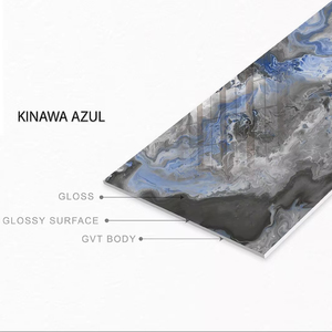 กระเบื้องพอร์ซเลนมันเงาสูง600x1200มม. kinawa Azul - Product Image 1