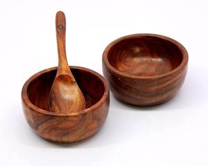 Service de table en bois massif de qualité supérieure pour les repas en famille et les repas en plein air, disponible pour la distribution mondiale depuis l'Inde - Product Image 3