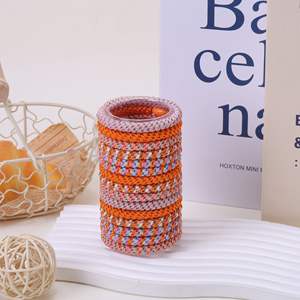 Élastiques à <span class=keywords><strong>cheveux</strong></span> pour filles et femmes, Funtopia 15 pièces, élastiques pour <span class=keywords><strong>cheveux</strong></span> épais, sans dommages, sans plis - Product Image 6