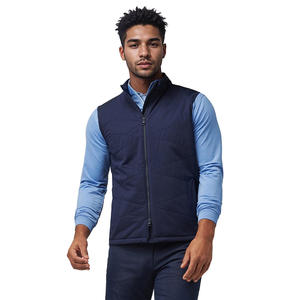 เสื้อกั๊กกันความร้อนแบบไฮบริดมีหลายกระเป๋าสำหรับผู้ชายแขนกุดให้ความอบอุ่นไซส์ใหญ่พิเศษสำหรับฤดูหนาว - Product Image 3