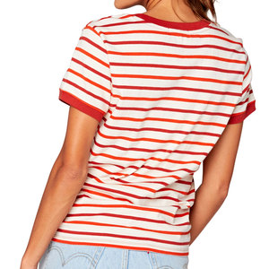 New Design Side Ruched Elastic Yoga T-Shirt <b>Top</b> <b>Women</b> Casual Fitness Round Neck T Shirt - Product Image 4