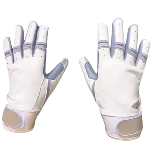 Los mejores guantes de béisbol Nuevos guantes de bateo hechos de cuero Guantes de béisbol transpirables con logotipo personalizado - Product Image 2