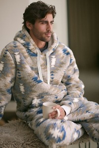 Sudaderas con capucha de lana 2024 Invierno Azul Marino cálido pulóver chaqueta al aire libre ropa de trabajo de gran tamaño prendas de vestir térmicas - Product Image 2