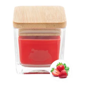 Bougie parfumée à la vanille avec merchandising personnalisé - Product Image 3