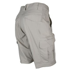 Pantalones cortos Cargo informales de verano para hombre, pantalones cortos tácticos hasta la rodilla deportivos de patrón sólido con múltiples bolsillos teñidos lisos - Product Image 4