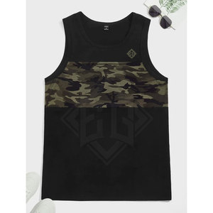 บริการ OEM เสื้อกล้ามผู้ชาย ดีไซน์ล่าสุด ทรงโอเวอร์ไซส์ ผ้าถัก ระบายอากาศ แห้งเร็ว ผ้าฝ้าย/โพลีเอสเตอร์ สไตล์ไฮสตรีท คุณภาพสูง - Product Image 3