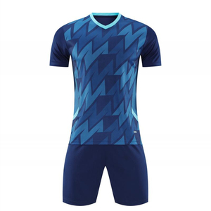 Hot Selling Unique Style Men's Soccer Uniform Custom Logo Digital Print Breathable <b>Windproof</b> 100% Polyester Excellent Wholesale - Product Image 3