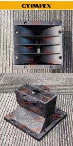ฮอร์นลำโพงพลาสติกวิศวกรรมขนาด 1 นิ้ว สำหรับลำโพง Pro Sound Parts Pa Line Array ขนาด 160*160*105 มม. ลดราคา - Product Image 6