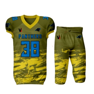 ชุดเครื่องแบบอเมริกันฟุตบอลสำหรับเยาวชนชุดเสื้อเจอร์ซีย์สไตล์คลาสสิกออกแบบได้ตามต้องการมีลายเฉพาะตัว - Product Image 1