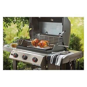 Pour barbecue Weber Inox 7654 Rotisserie pour Genesis 200 et 300, 107 cm, accessoires essentiels pour barbecue - Product Image 2