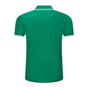 Camiseta Polo de Manga Corta de Algodón para Hombre |   Tela Natural Transpirable |   Impresión de Bordado con Logotipo Personalizado |   Casual, de Negocios, Uniforme - Product Image 3