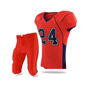 Uniforme de Fútbol Americano para Hombre de Alta Calidad, Impresión Digital por Sublimación, Tallas Grandes, Diseño Personalizable, Material Transpirable - Product Image 2