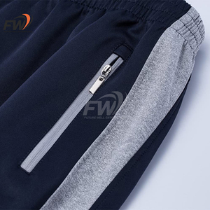 Conjunto Deportivo Casual de Invierno para Hombre, Talla Grande, Chaqueta Cortavientos, 100% Algodón Poliéster Satinado, Diseño Deportivo Cargo - Product Image 6