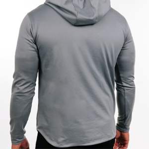 Venta al por mayor OEM Men's Street Wear Pullover Hoodie con diseño cónico bordado de talla grande y forro polar Anti-Shrink - Product Image 3