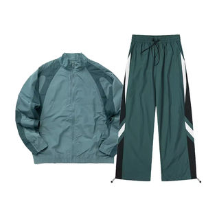 Ensemble de survêtement unisexe en nylon personnalisé avec logo, idéal pour la course, le streetwear et l'entraînement en salle de sport – Collection 2026 de qualité supérieure - Product Image 2