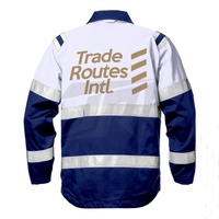 Chaqueta de seguridad para minería, chaquetas de trabajo industriales personalizadas con características reflectantes, impermeables y duraderas