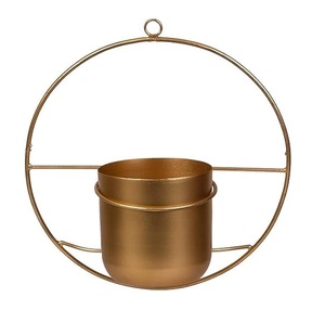 Jardinières suspendues de décoration de balcon de maison de conception moderne Jardinière suspendue de concepteur martelé créatif à un prix abordable. - Product Image 5