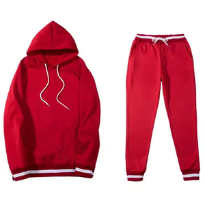 สูทแจ็คเก็ตกีฬาลำลองกางเกงขายาวของผู้ชายสูทแฟชั่นแบบใหม่ดีไซน์พิมพ์ลายปักโลโก้ออกแบบได้ตามต้องการ - Product Image 4