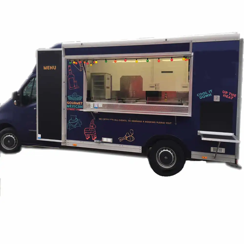 Top Quality Customization Mobile Food Cart Trailer food truck with full kitchen