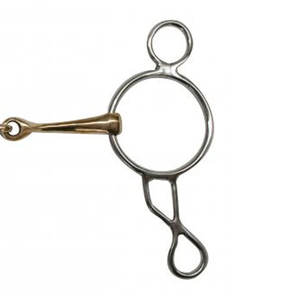 Mors Wonder Bit personnalisable en acier inoxydable de 5 pouces avec bouche en cuivre, mors de cheval de qualité supérieure pour le contrôle équestre, l'entraînement et la performance à l'équitation - Product Image 6