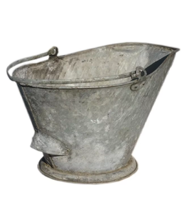 Seau à charbon moderne en fer avec revêtement en poudre, couleur personnalisée, durable et élégant, pour le stockage des cendres de la cheminée à domicile, disponible - Product Image 5