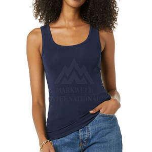 Camisetas sin mangas duraderas con precio al por mayor para mujer, camisetas sin mangas transpirables de diseño único 2025 para mujer - Product Image 2