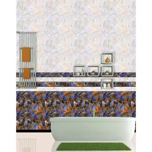 300x450mm diseño encantador en relieve Digital esmaltado 30x45cm cerámica SPA habitación 12x18 azulejos de pared brillantes para uso Interior - Product Image 1