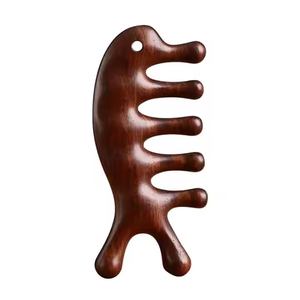 หวีไม้และหวีผมทำด้วยมือมีคลาสหวีสำหรับเคราและผมออกแบบได้ตามต้องการในราคาที่สมเหตุสมผลจากอินเดีย - Product Image 1