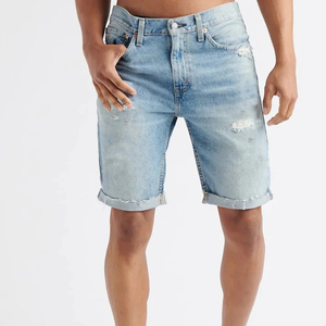 2025 vente en gros respirant conception populaire hommes Denim Shorts haute qualité hommes Denim Shorts vente chaude hommes Denim Shorts - Product Image 2