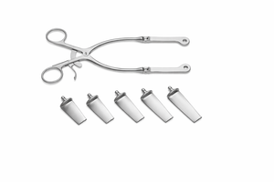 Ensemble de rétracteurs rachidiens auto-retenus 250 mm Instrument chirurgical avec cinq paires de lames - Product Image 2