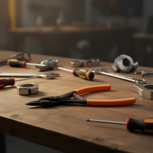 Pince à joint torique externe à bec droit - Product Image 3