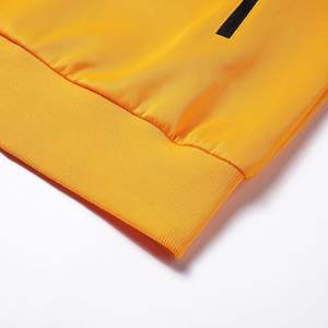 2025 de alta calidad, ropa de entrenamiento de manga larga de calentamiento, conjuntos de chándales deportivos de algodón 100% para hombres - Product Image 3