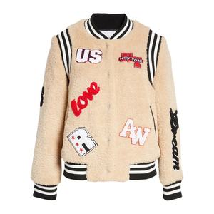 Chaquetas de béisbol de lana con bordado de chenilla personalizado 2024, ropa de calle Vintage, nuevo diseño, chaquetas universitarias Letterman para invierno - Product Image 1