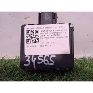SENSOR DE DISTANCIA, CONTROL ADAPTATIVO DE CRUCERO, LAND ROVER Range Rover Evoque Serie M8D29G768AG 0203304779 PT153 híbrido 1498 (18>) - Product Image 2