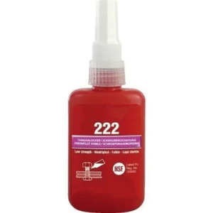 222 Adhesivo y sellador industrial Botella de boquilla de plástico de 50ml con unión de metal 222 Construcción EE. UU. Embalaje - Product Image 3