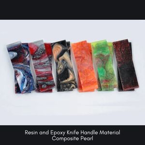 Poignées de couteau naturelles artisanales durables et attrayantes avec résine et époxy pour une utilisation durable - Product Image 5