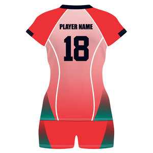 ชุดวอลเลย์บอลแขนครึ่งแขนสำหรับเยาวชนและผู้ใหญ่ชุดยูนิฟอร์มชายและหญิงสไตล์ใหม่ - Product Image 6