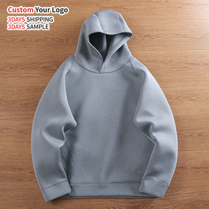 Sudadera con Capucha Vintage de Invierno OEM con Gráficos Bordados, Estilo Urbano, de Algodón Grueso, Oversize, Unisex - Product Image 2