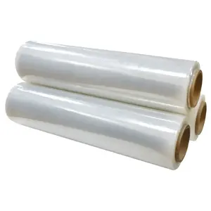 LDPE Transparent Stretch Wrap Cast Stretch Film Shrink 50cm Stretch Wrapping Film