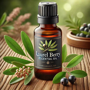 Huile essentielle de baies de laurier 100% pur non dilué naturel Laurus Nobilis fournisseur en vrac pour l'aromathérapie soins de la peau soins capillaires - Product Image 3