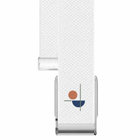 Ouruoxi Kwaliteitshorlogebandjes van nylon met aangepast logo en roestvrijstalen frame, compatibel met WHOOP 5.0