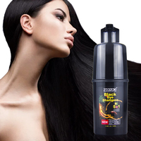 Proveedor de China, tinte para el cabello negro a base de hierbas, 5 en 1, extracto de Ginseng, champú para el Color del cabello, gran oferta, tinte para el cabello, producto permanente, sin piel pegajosa