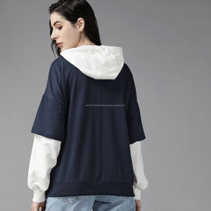 Fit2Fight Sweat-shirts pour femmes de bonne qualité, design personnalisé de qualité supérieure, sweat-shirts en coton mélangé confortables pour femmes - Product Image 2