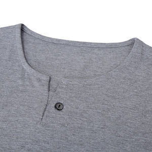 Polos personalizados de algodón orgánico para hombre 100% con logotipo bordado, camiseta suave de verano, ropa informal transpirable de alta calidad - Product Image 3